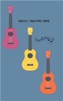 Ukulele Tablature Paper