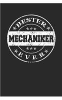 Bester Mechaniker Ever: A5 Punktiertes - Notebook - Notizbuch - Taschenbuch - Journal - Tagebuch - Ein lustiges Geschenk für die Besten Männer Der Welt