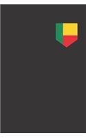 Benin Flag Notebook Journal