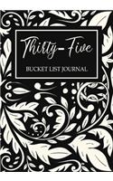 Thirty-Five Bucket List Journal