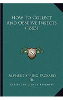 How To Collect And Observe Insects (1863)