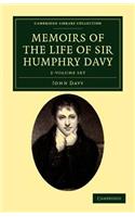 Memoirs of the Life of Sir Humphry Davy 2 Volume Set