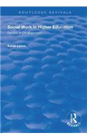 Social Work in Higher Education