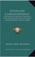 Epistolary Correspondence