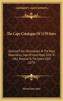 Cape Catalogue Of 1159 Stars