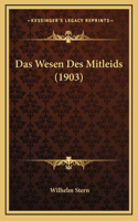 Das Wesen Des Mitleids (1903)