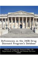 Deficiencies in the 340b Drug Discount Program's Database