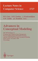Advances in Conceptual Modeling: Er '99 Workshops on Evolution and Change in Data Management, Reverse Engineering in Information Systems, and the World Wide Web and Conceptual Modeling Paris, France, November 15-18, 1999 Proceedings. Lecture Notes