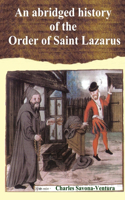 abridged history of the Order of Saint Lazarus of Jerusalem