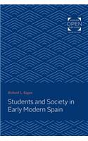 Students and Society in Early Modern Spain