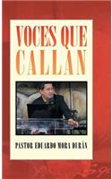 Voces Que Callan