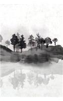 Island Reflections 2 Grid Notebook: 150 page Grid Notebook Journal Diary