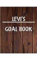 Levi's Goal Book: New Year Planner Goal Journal Gift for Levi / Notebook / Diary / Unique Greeting Card Alternative
