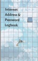 Internet address & password logbook