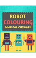 Robot Colouring Book For Children