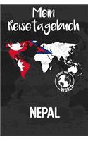 Mein Reisetagebuch Nepal: Reisejournal für den Urlaub - inkl. Packliste & Checkliste - Erinnerungsbuch für Sehenswürdigkeiten & Ausflüge - Notizbuch als Geschenk, Abschiedsge