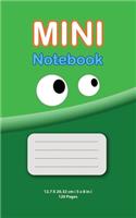 Mini Notebook for Kids - 5 x 8 inches, 120 pages, College ruled - ( Green edition )