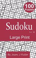 Sudoku Vol 10 large print