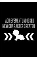 Achievement Unlocked. New Character Created: Hangman Puzzles - Mini Game - Clever Kids - 110 Lined Pages - 6 X 9 In - 15.24 X 22.86 Cm - Single Player - Funny Great Gift