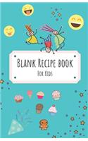 Blank Recipe Book for Kids