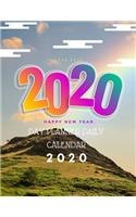 Day Planner Daily Calendar 2020