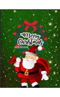 Merry Christmas notebook