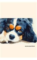 King Charles Spaniel Notebook: Stunning Hand Painted Watercolor Dog Journal
