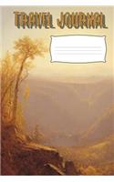 Travel Journal: Blank Notebook for Travellers Lined Pages (6x9) Composition Log Memory Book Diary Traveling Planner for Writing Notes about Adventure on Journey Vac