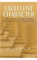 Excellent Character