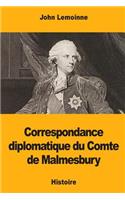Correspondance diplomatique du Comte de Malmesbury