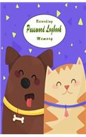 Recording Password Logbook Memory