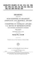 Legislative hearing on H.R. 2214, H.R. 1380, H.R. 2706, H.R. 2691, H.R. 303, H.R. 1338, H.R. 1302, H.R. 2605, and H.R. 1384