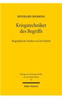 Kriegstechniker des Begriffs