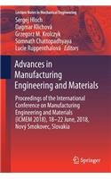 Advances in Manufacturing Engineering and Materials