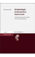 Kriminologie Im Deutschen Kaiserreich