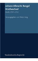 Johann Albrecht Bengel: Briefwechsel: Briefe 1707-1722