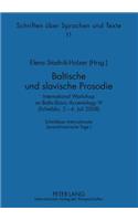 Baltische Und Slavische Prosodie