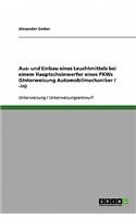 Aus- und Einbau eines Leuchtmittels bei einem Hauptscheinwerfer eines PKWs (Unterweisung Automobilmechaniker / -in)