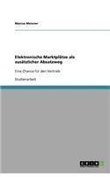 Elektronische Marktplätze als zusätzlicher Absatzweg