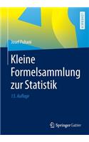 Kleine Formelsammlung Zur Statistik
