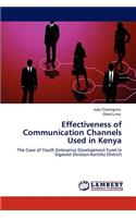 Effectiveness of Communication Channels Used in Kenya