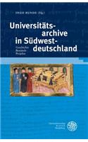 Universitatsarchive in Sudwestdeutschland