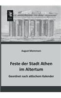 Feste Der Stadt Athen Im Altertum