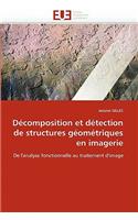 Décomposition et détection de structures géométriques en imagerie: (Omn.Univ.Europ.)