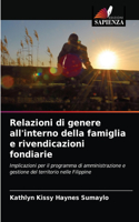 Relazioni di genere all'interno della famiglia e rivendicazioni fondiarie