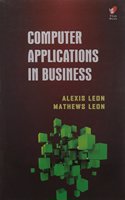 COMPUTER APPLICATIONS IN BUSINESS