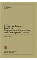 Restrictive Business Practices, Transnational Corporations, and Development