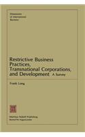 Restrictive Business Practices, Transnational Corporations, and Development