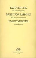 MUSIC FOR BASSOON with piano accompaniment