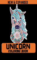 Unicorn Coloring Book (New & Expanded): Coloring Book with Beautiful Unicorn Designs for kids (Age 4-12)